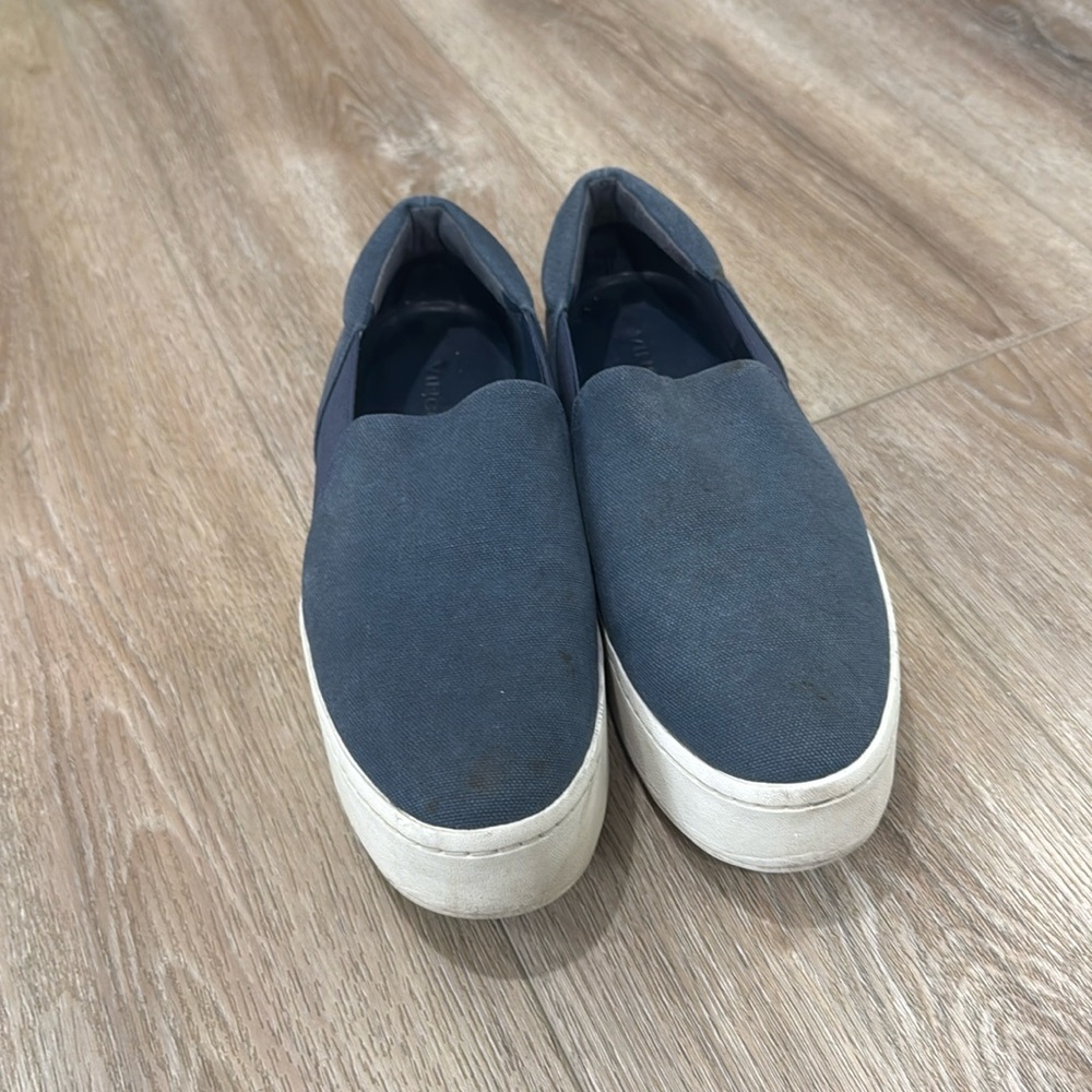 Vince Navy Slip On Sneaker